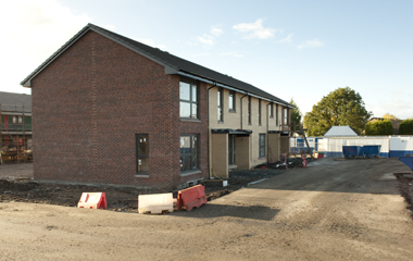 New homes are being built at Junction 26